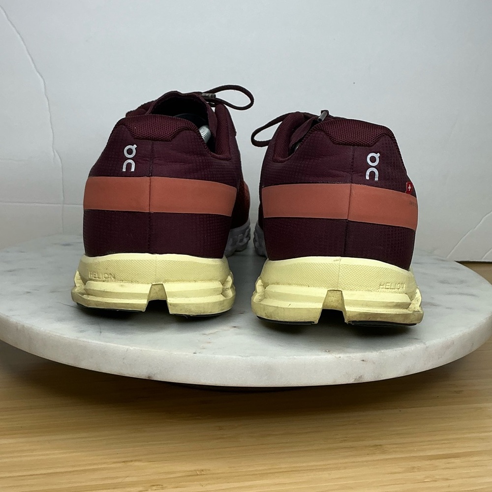On Cloud Running Men’s Size 13 Cloudflow Rust/Limelight - Picture 5 of 15